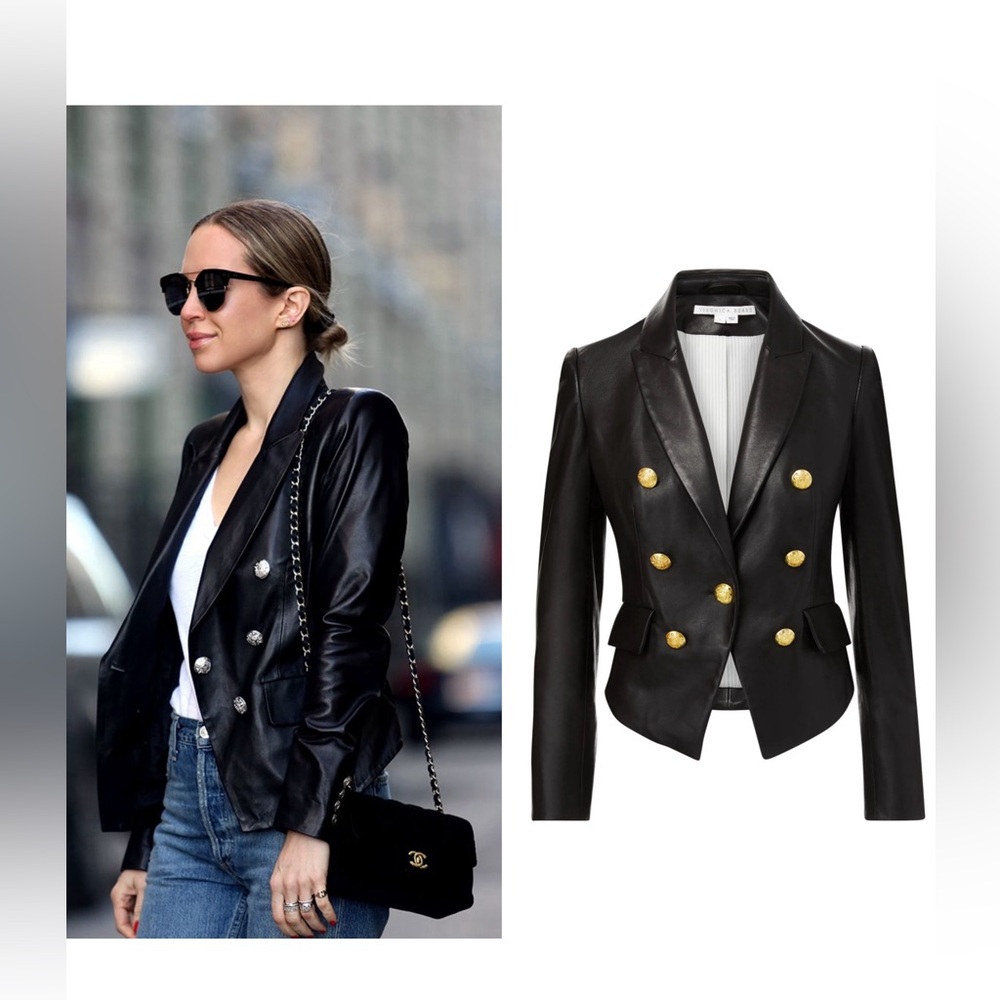 COOKE LEATHER DICKEY JACKET